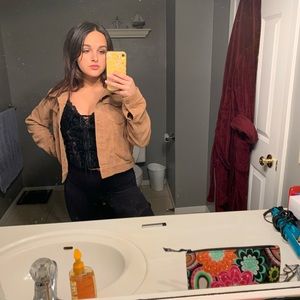 tan corduroy forever 21 jacket